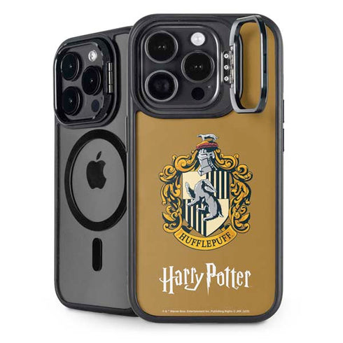 Wizarding World Harry Potter Hufflepuff House Crest iPhone 16 Pro Kickstand Case