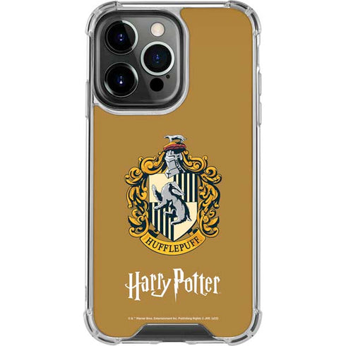 Wizarding World Harry Potter Hufflepuff House Crest iPhone 16 Pro Max Clear Case