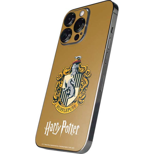 Wizarding World Harry Potter Hufflepuff House Crest iPhone 16 Pro Skin