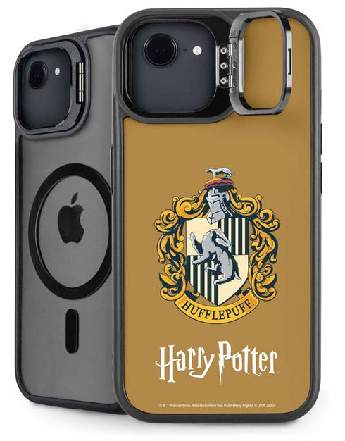 Wizarding World Harry Potter Hufflepuff House Crest iPhone 16e Kickstand Case