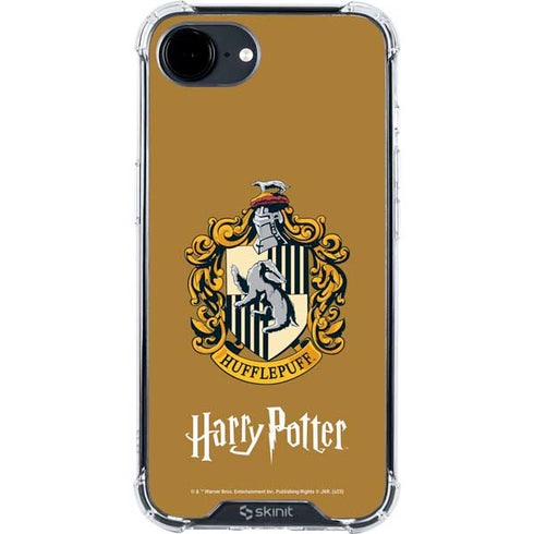 Wizarding World Harry Potter Hufflepuff House Crest iPhone 16e Clear Case