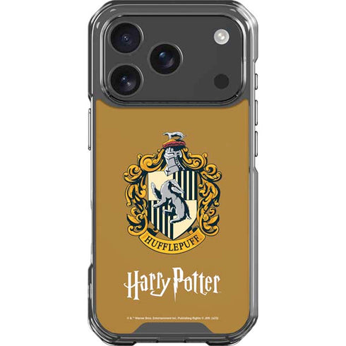 Wizarding World Harry Potter Hufflepuff House Crest iPhone 18 Pro Clear Case