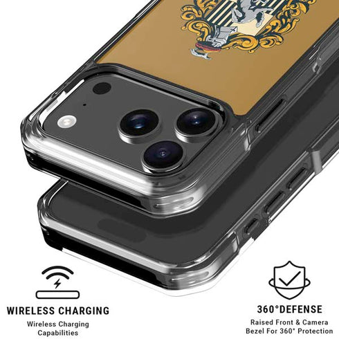 Wizarding World Harry Potter Hufflepuff House Crest iPhone 18 Pro Clear Case