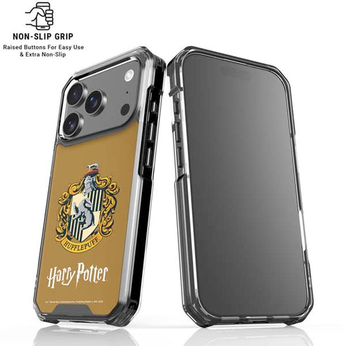 Wizarding World Harry Potter Hufflepuff House Crest iPhone 18 Pro Clear Case