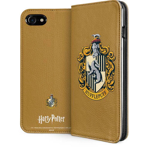 Wizarding World Harry Potter Hufflepuff House Crest iPhone SE (2nd & 3rd Gen) Folio Case