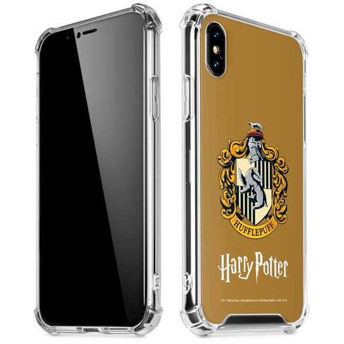 Wizarding World Harry Potter Hufflepuff House Crest iPhone X/XS Clear Case