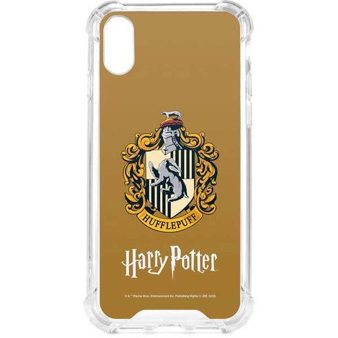 Wizarding World Harry Potter Hufflepuff House Crest iPhone XS Clear Case