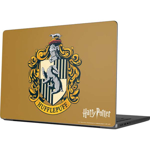 Wizarding World Harry Potter Hufflepuff House Crest Apple MacBook Pro 14-inch Skin