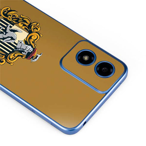 Wizarding World Harry Potter Hufflepuff House Crest Moto G Play 4G (2024) Skin