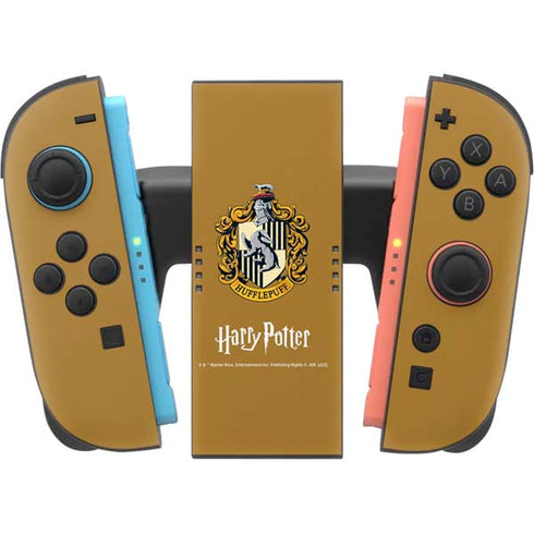 Wizarding World Harry Potter Hufflepuff House Crest Nintendo Switch 2 (2025) Joy-Con Controller Skin