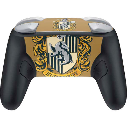 Wizarding World Harry Potter Hufflepuff House Crest Nintendo Switch 2 (2025) Pro Controller Skin