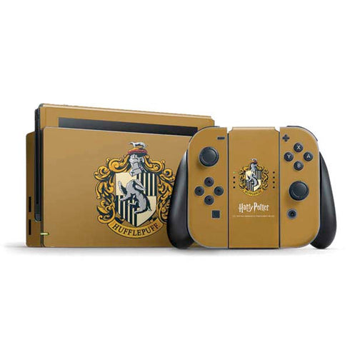 Wizarding World Harry Potter Hufflepuff House Crest Nintendo Skins