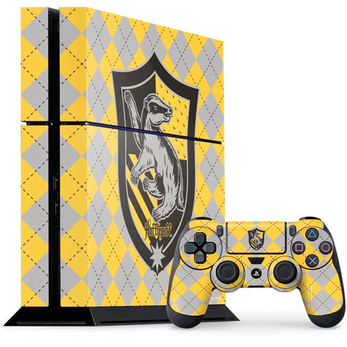 Wizarding World Harry Potter Hufflepuff Crest PlayStation PS4 Skins