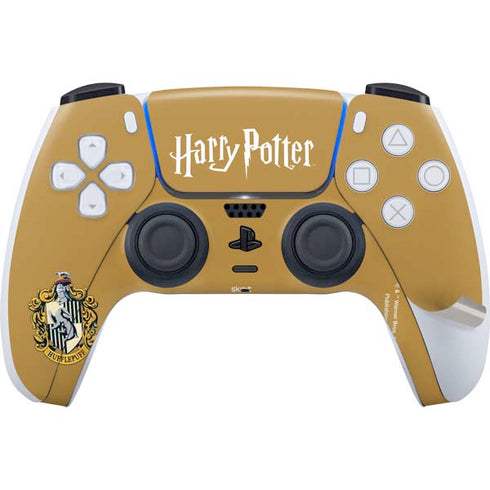 Wizarding World Harry Potter Hufflepuff House Crest PS5 Pro Bundle Skin