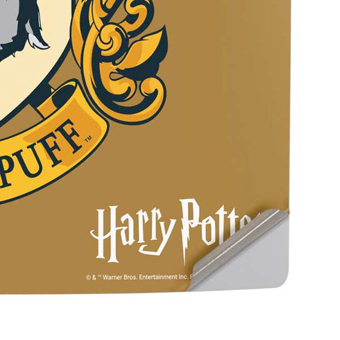 Wizarding World Harry Potter Hufflepuff House Crest PS5 Pro Disk Console Skin