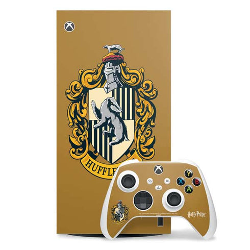 Wizarding World Harry Potter Hufflepuff House Crest Xbox Series X Skins