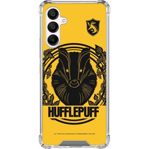 Wizarding Worlds Harry Potter Hufflepuff Illustration Galaxy A16 5G Clear Case