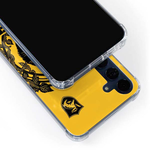 Wizarding Worlds Harry Potter Hufflepuff Illustration Galaxy A55 5G Clear Case