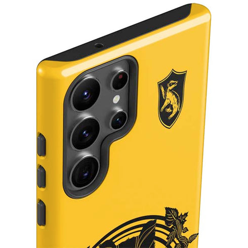 Wizarding Worlds Harry Potter Hufflepuff Illustration Galaxy S23 Ultra Pro Case