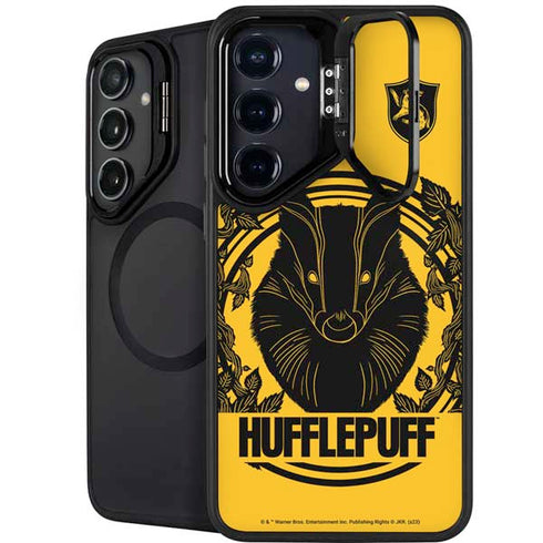 Wizarding Worlds Harry Potter Hufflepuff Illustration Galaxy S25 Kickstand Case