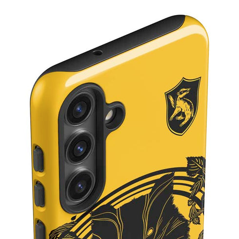 Wizarding Worlds Harry Potter Hufflepuff Illustration Galaxy S25 Plus Impact Case