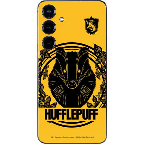 Wizarding Worlds Harry Potter Hufflepuff Illustration Galaxy S25 Skin