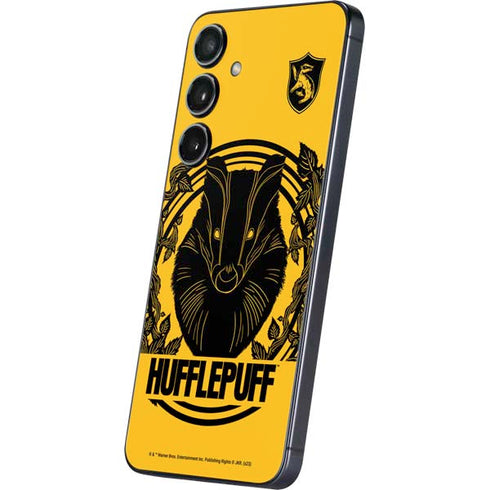 Wizarding Worlds Harry Potter Hufflepuff Illustration Galaxy S24 Skin