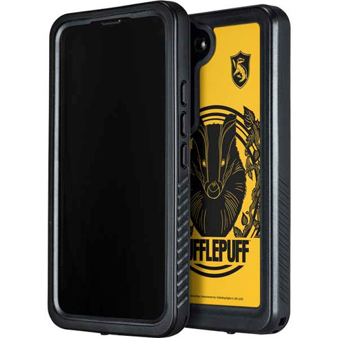Wizarding Worlds Harry Potter Hufflepuff Illustration Galaxy S24 Waterproof Case