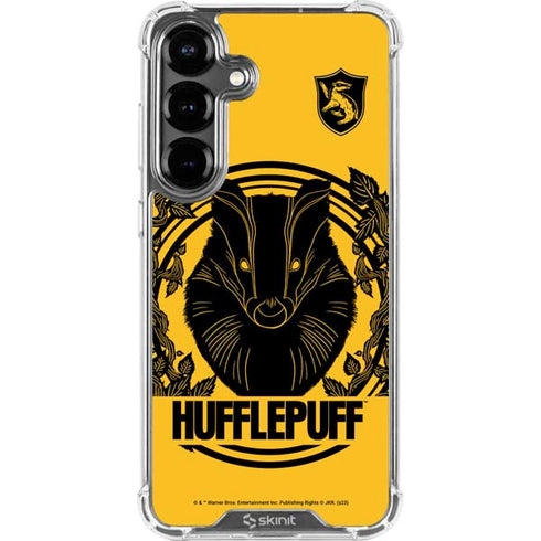 Wizarding Worlds Harry Potter Hufflepuff Illustration Galaxy S26 Plus Clear Case