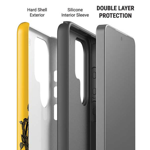 Wizarding Worlds Harry Potter Hufflepuff Illustration Galaxy S26 Ultra Impact Case