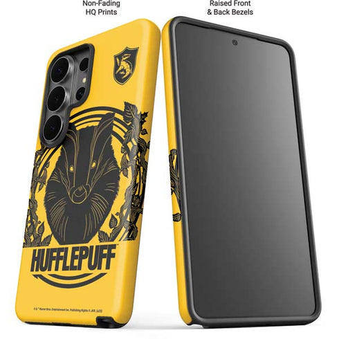 Wizarding Worlds Harry Potter Hufflepuff Illustration Galaxy S26 Ultra Impact Case