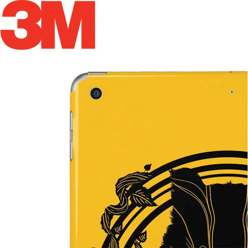 Wizarding Worlds Harry Potter Hufflepuff Illustration Apple iPad Skin