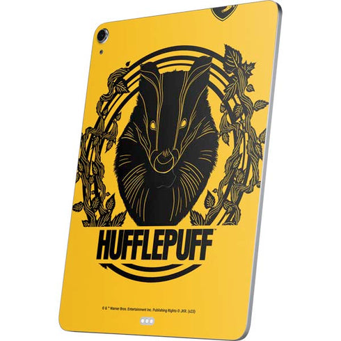 Wizarding Worlds Harry Potter Hufflepuff Illustration Apple iPad Air Skin