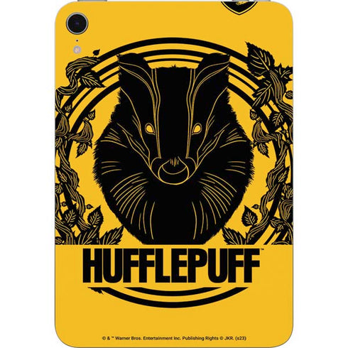 Wizarding Worlds Harry Potter Hufflepuff Illustration Apple iPad Mini Skin