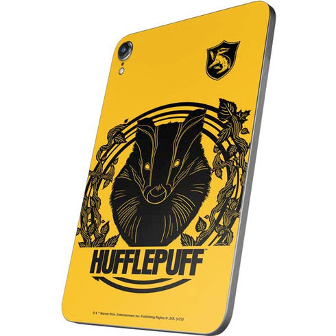 Wizarding Worlds Harry Potter Hufflepuff Illustration Apple iPad Mini Skin