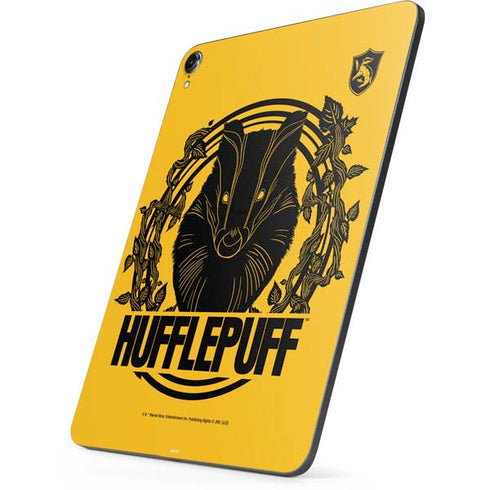 Wizarding Worlds Harry Potter Hufflepuff Illustration Apple iPad Pro Skin