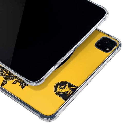 Wizarding Worlds Harry Potter Hufflepuff Illustration iPad Pro 11in (2024) Clear Case