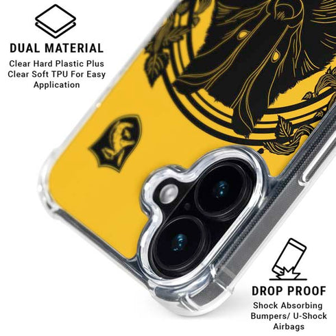 Wizarding Worlds Harry Potter Hufflepuff Illustration iPhone 16 MagSafe Case