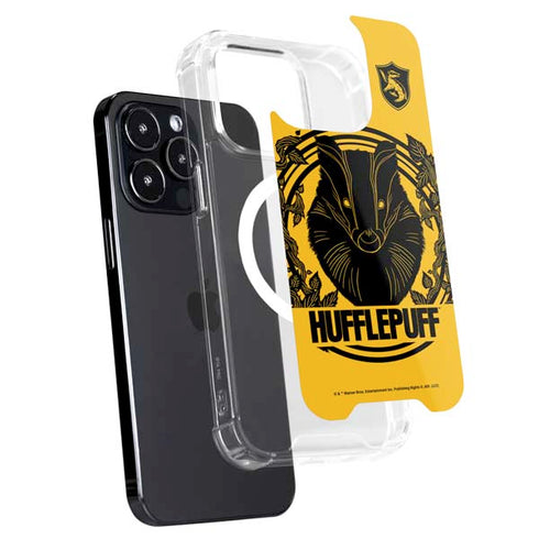 Wizarding Worlds Harry Potter Hufflepuff Illustration iPhone 16 Pro MagSafe Case