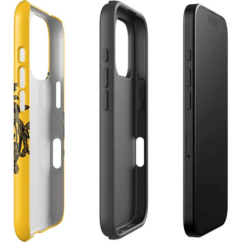 Wizarding Worlds Harry Potter Hufflepuff Illustration iPhone 16 Pro Max Impact Case