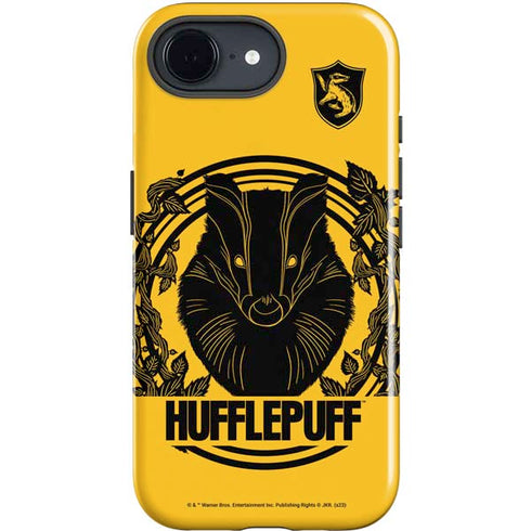 Wizarding Worlds Harry Potter Hufflepuff Illustration iPhone 16e Impact Case