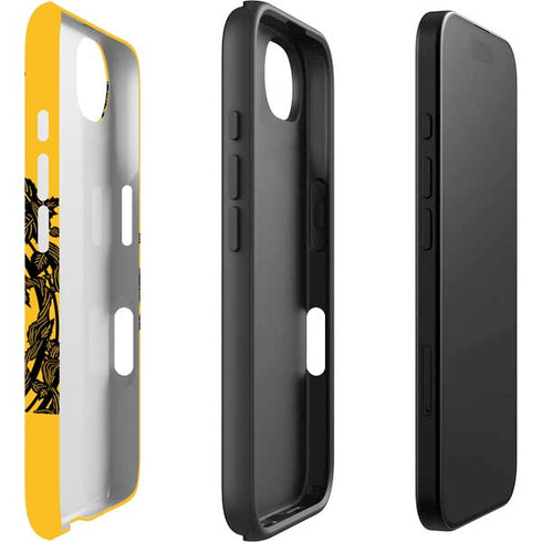 Wizarding Worlds Harry Potter Hufflepuff Illustration iPhone 16e Impact Case