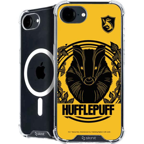 Wizarding Worlds Harry Potter Hufflepuff Illustration iPhone 16e MagSafe Case
