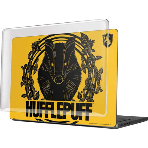 Wizarding Worlds Harry Potter Hufflepuff Illustration MacBook Pro 14in (2021-24) Case plus Skin