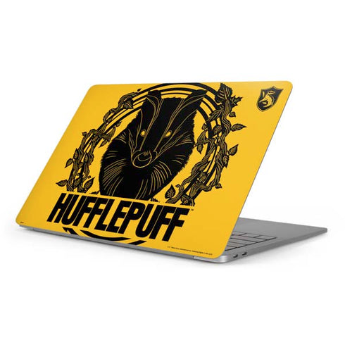 Wizarding Worlds Harry Potter Hufflepuff Illustration Apple MacBook Pro 16-inch Skin