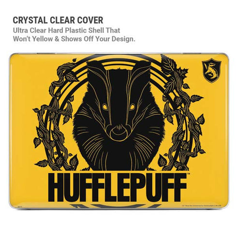 Wizarding Worlds Harry Potter Hufflepuff Illustration MacBook Cases