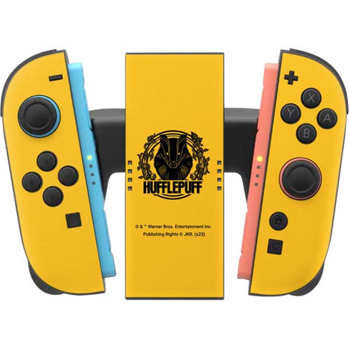 Wizarding Worlds Harry Potter Hufflepuff Illustration Nintendo Switch 2 (2025) Joy-Con Controller Skin