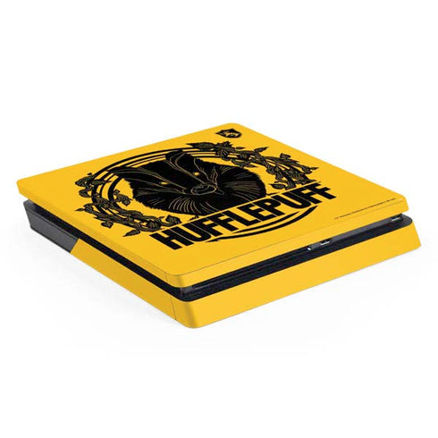Wizarding Worlds Harry Potter Hufflepuff Illustration PlayStation PS4 Skins