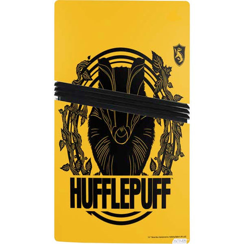 Wizarding Worlds Harry Potter Hufflepuff Illustration PS5 Pro Console Skin