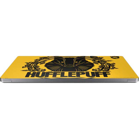 Wizarding Worlds Harry Potter Hufflepuff Illustration Laptop Skins